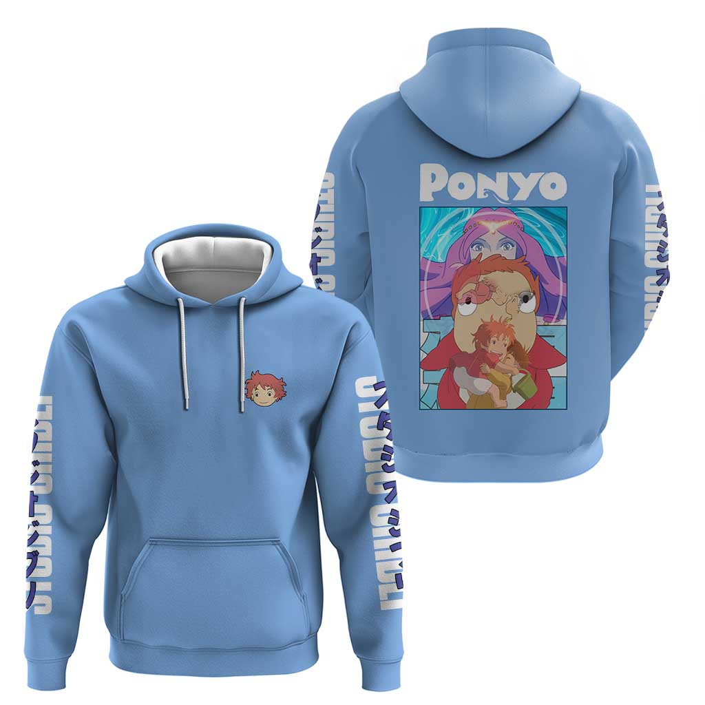 Ponyo Studio Ghibli Hoodie Anime Style