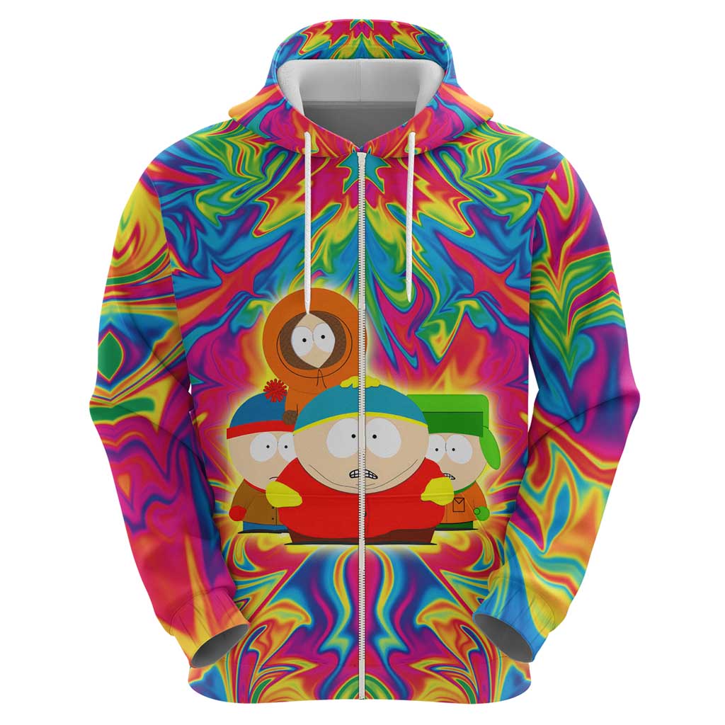 Trippy South Park Hoodie Anime Style