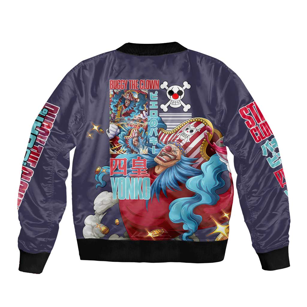Buggy One Piece Bomber Jacket Anime Style