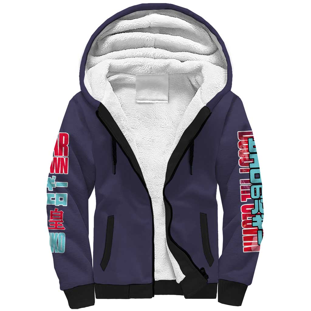 Buggy One Piece Sherpa Hoodie Anime Style