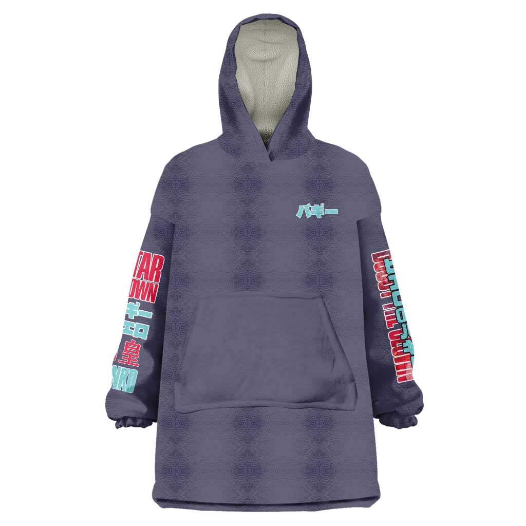 Buggy One Piece Wearable Blanket Hoodie Anime Style