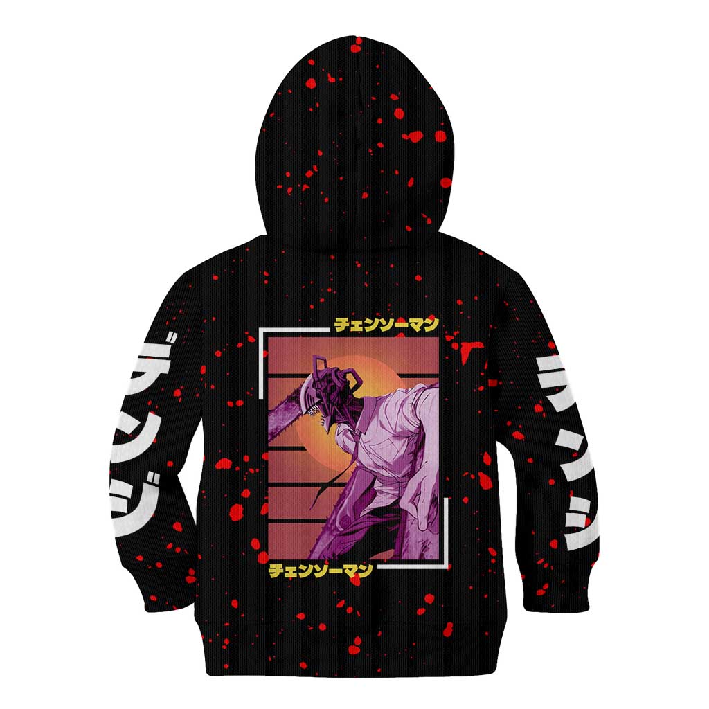 Chainsaw Man Kid Hoodie Anime Style