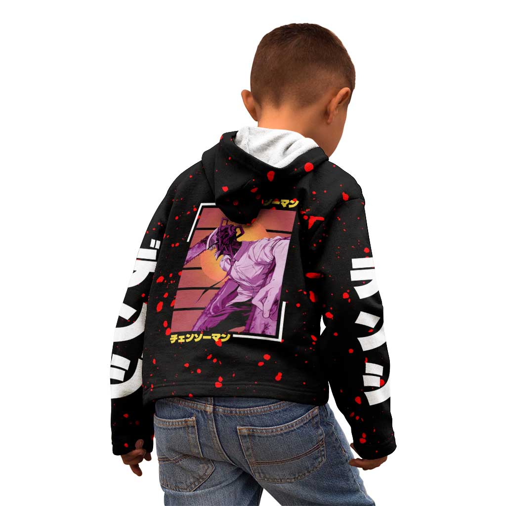 Chainsaw Man Kid Hoodie Anime Style