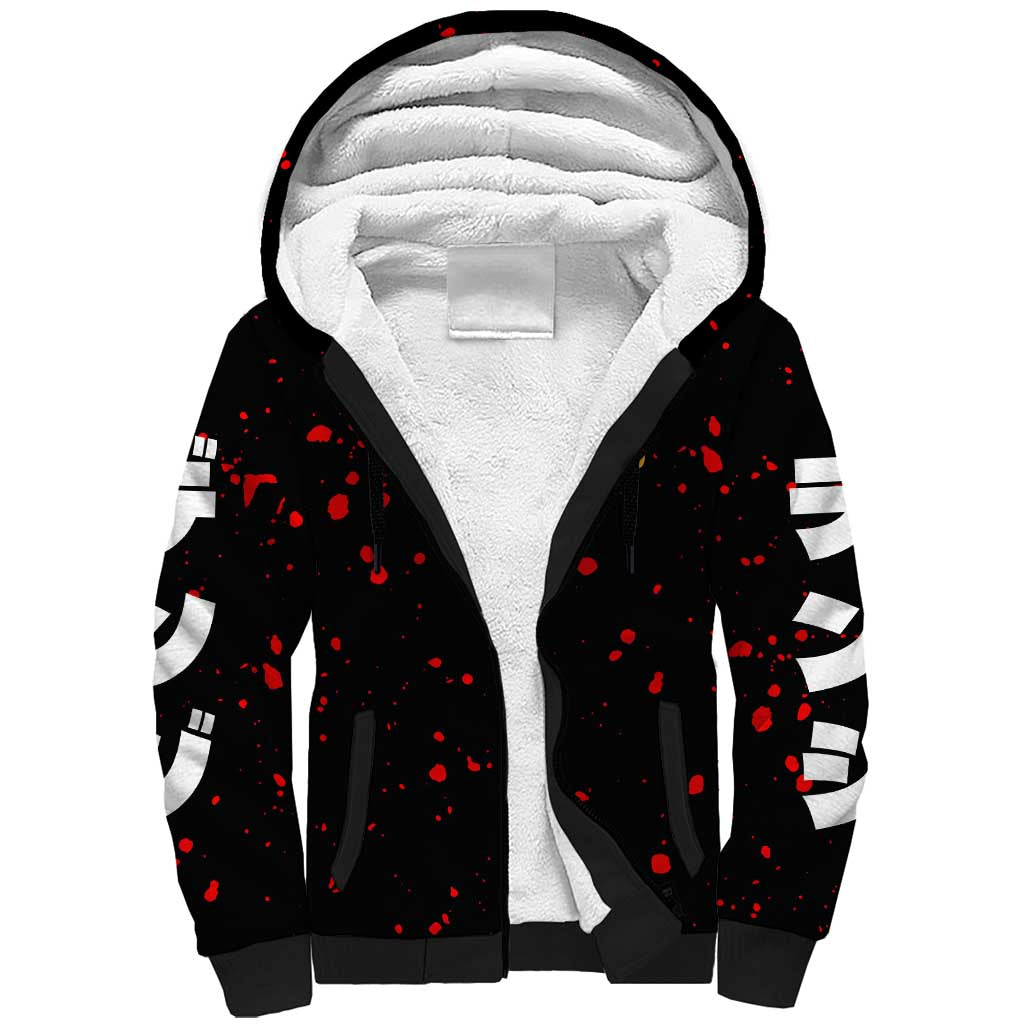 Chainsaw Man Sherpa Hoodie Anime Style