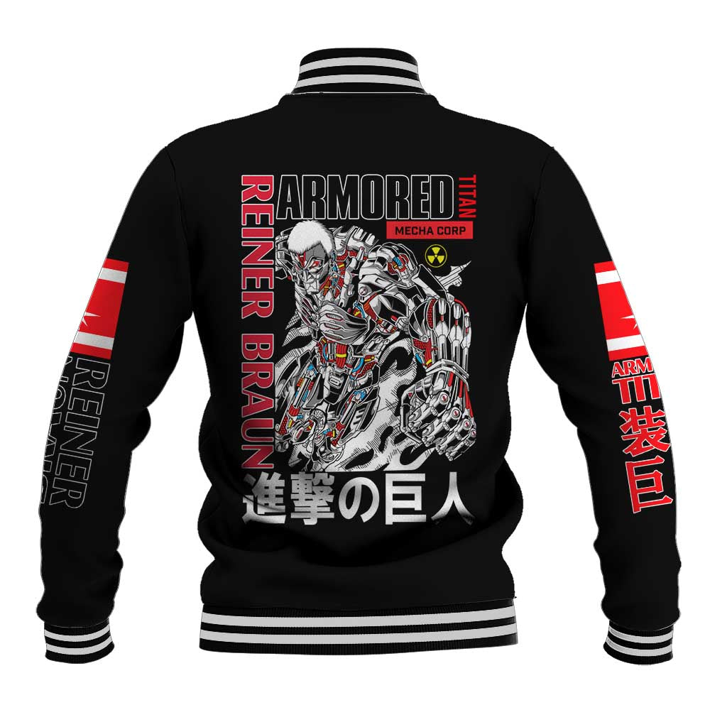 Armored Titan Attack on Titan Baseball Jacket Anime Style