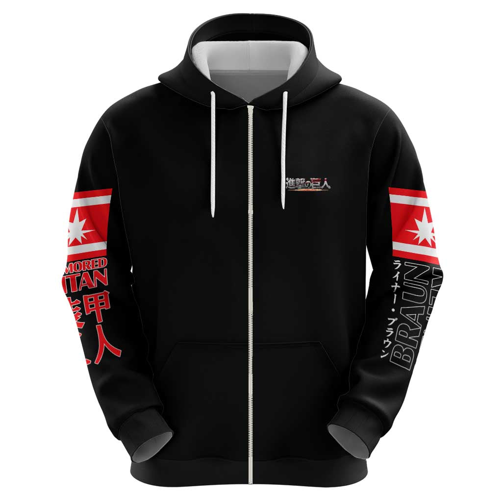 Armored Titan Attack on Titan Hoodie Anime Style