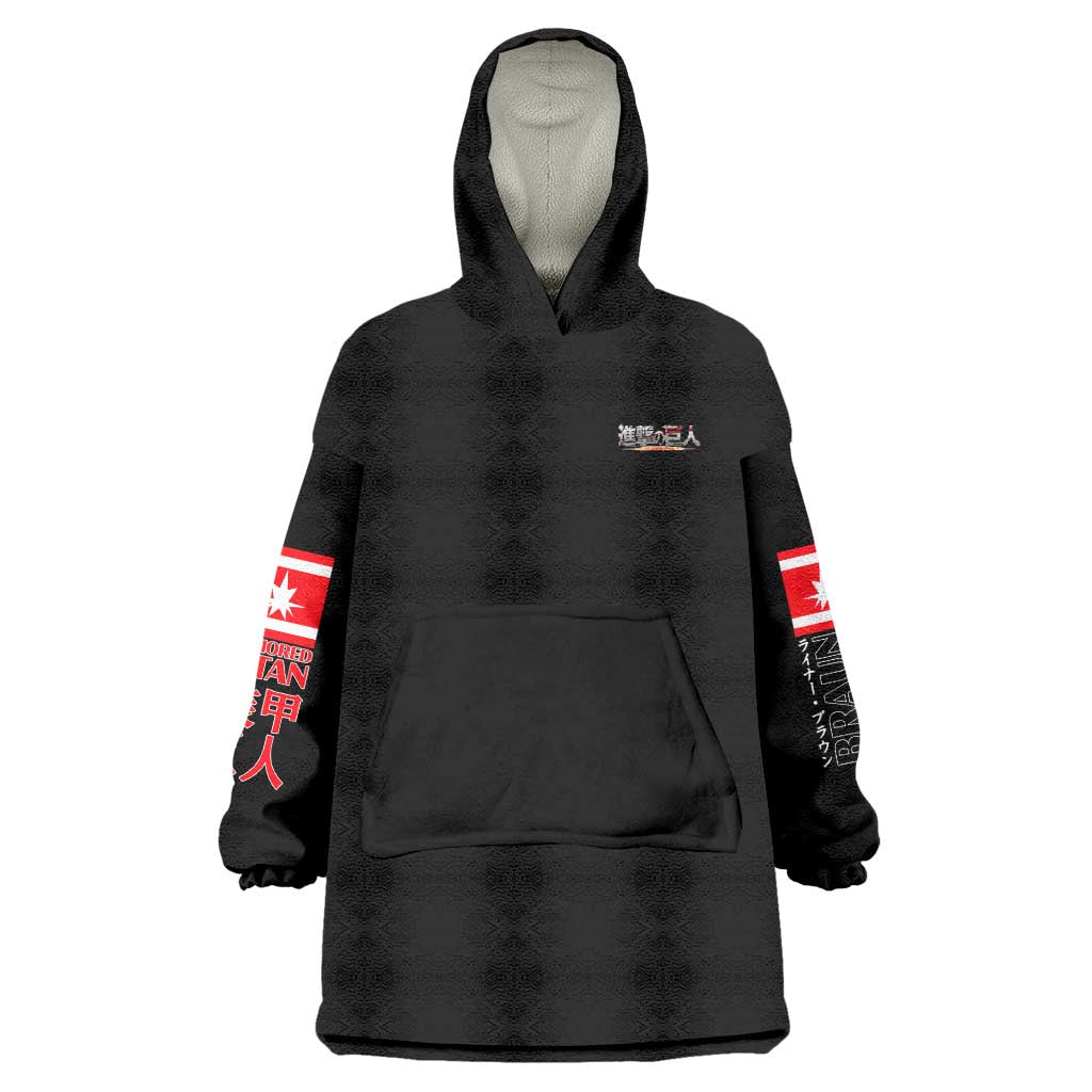 Armored Titan Attack on Titan Wearable Blanket Hoodie Anime Style