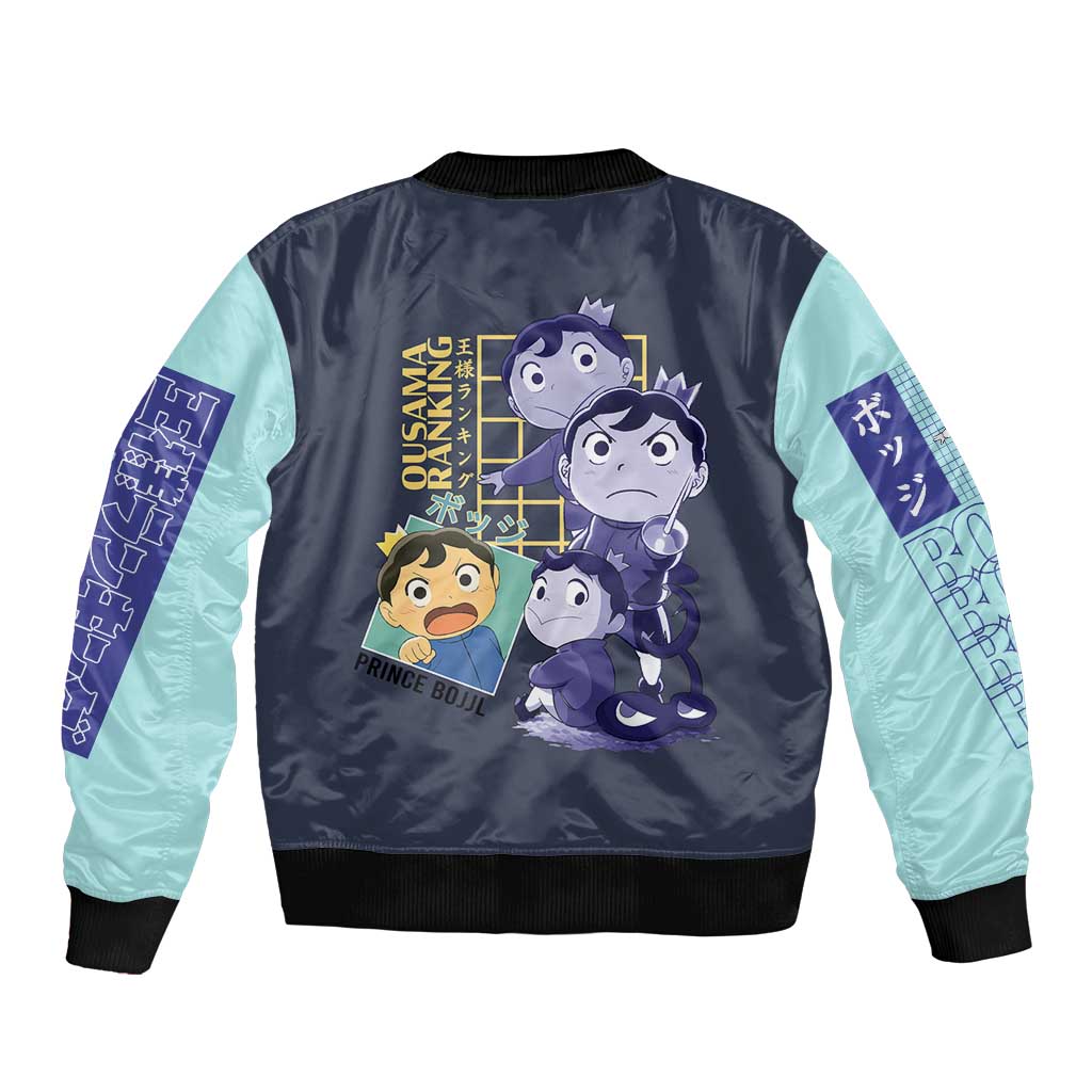 Bojji-sama Ousama Ranking Bomber Jacket Anime Style