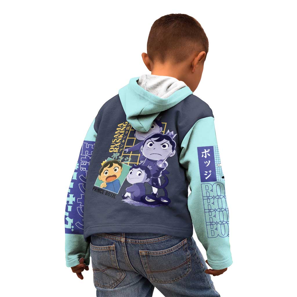 Bojji-sama Ousama Ranking Kid Hoodie Anime Style