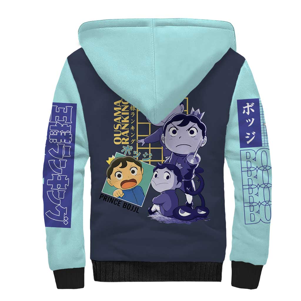 Bojji-sama Ousama Ranking Sherpa Hoodie Anime Style