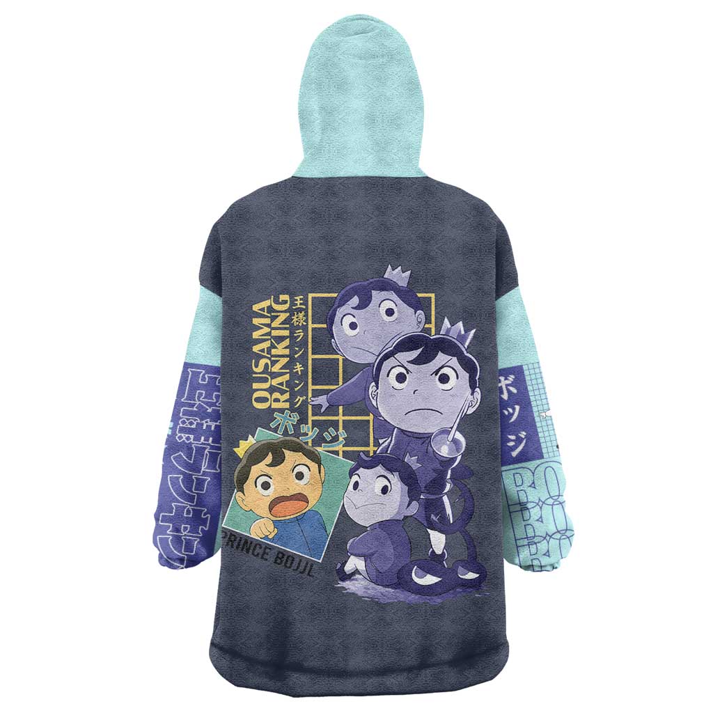 Bojji-sama Ousama Ranking Wearable Blanket Hoodie Anime Style