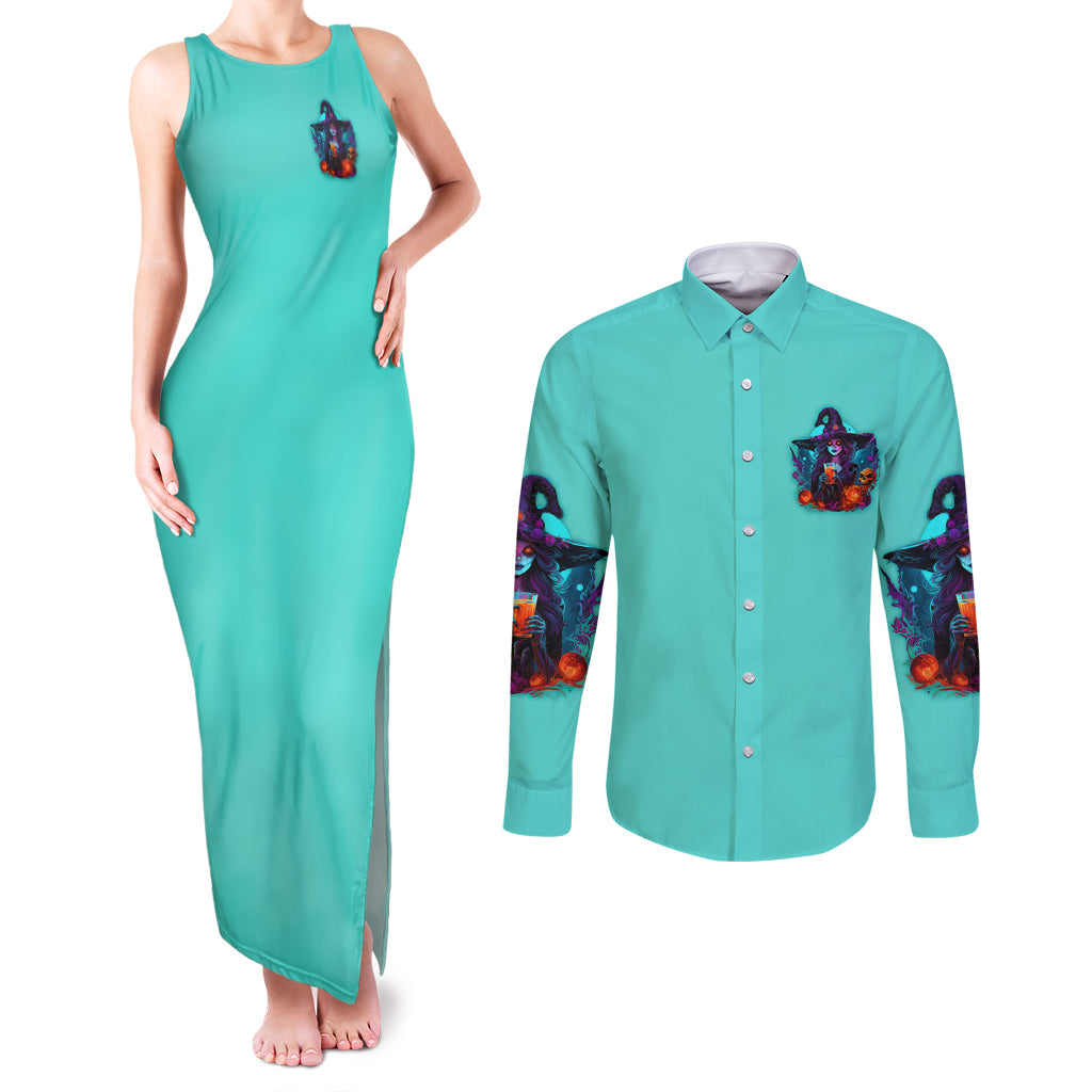 drink-up-witches-halloween-couples-matching-tank-maxi-dress-and-long-sleeve-button-shirt