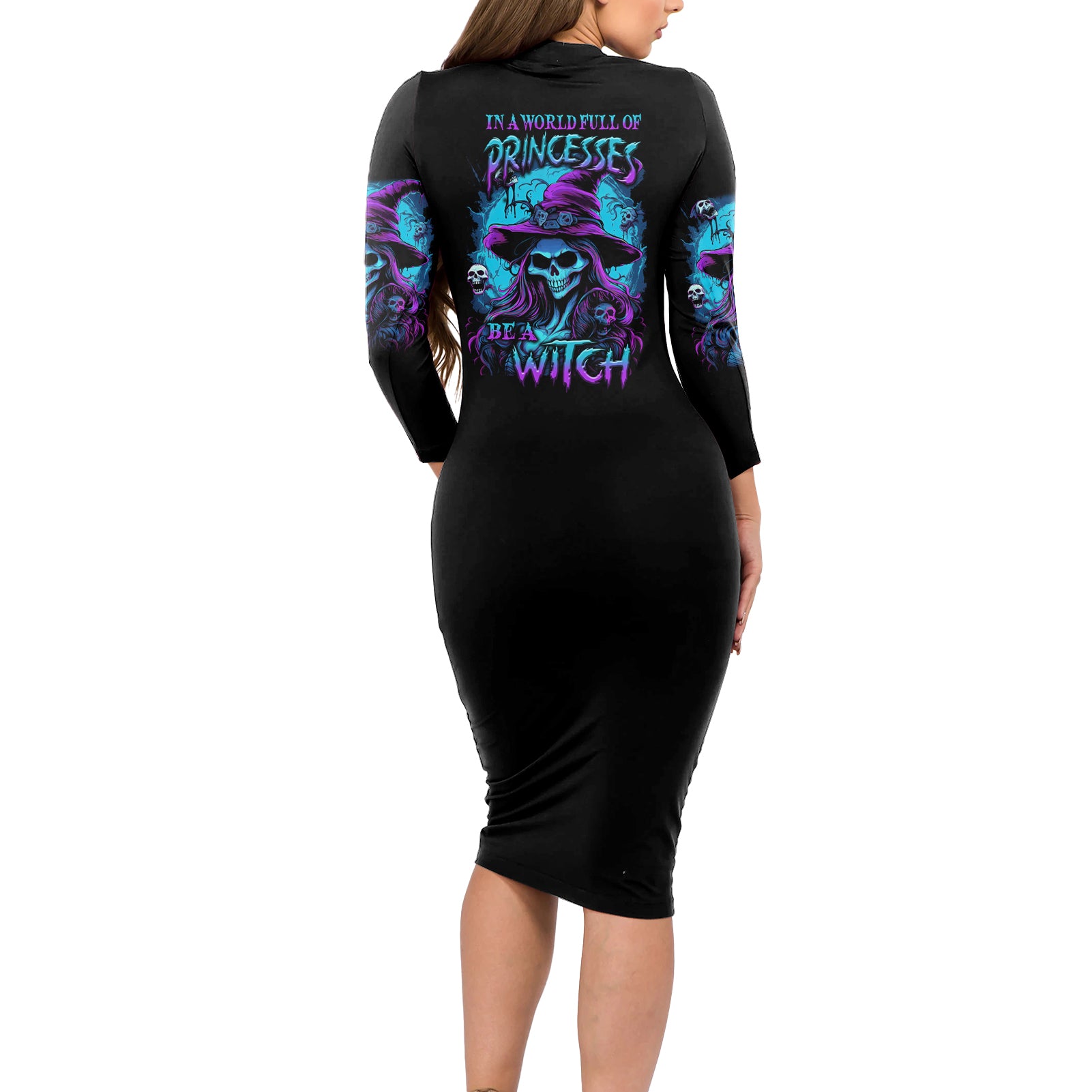 in-a-world-full-of-princesses-be-a-witch-halloween-long-sleeve-bodycon-dress