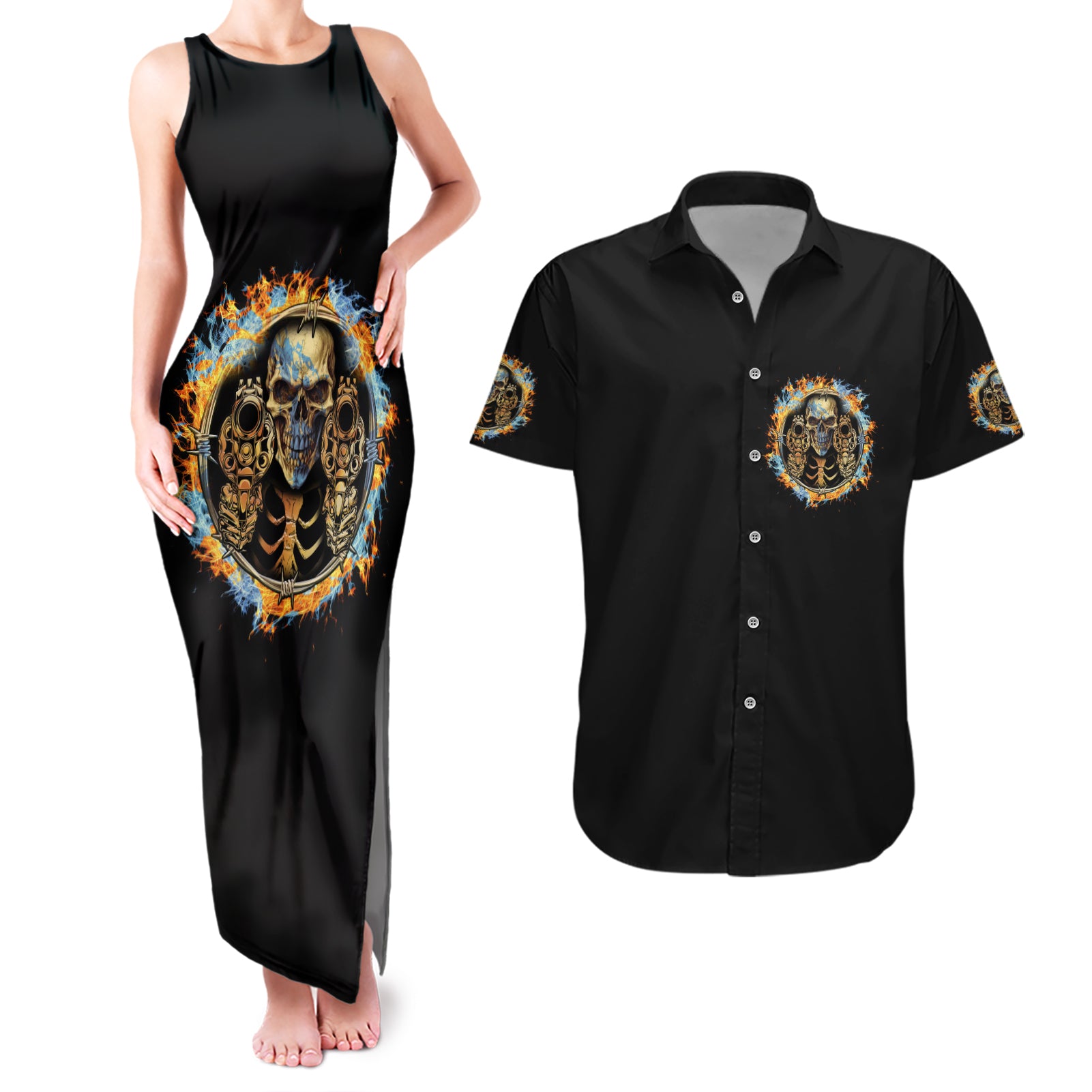 now-i-lay-me-down-to-sleep-couples-matching-tank-maxi-dress-and-hawaiian-shirt