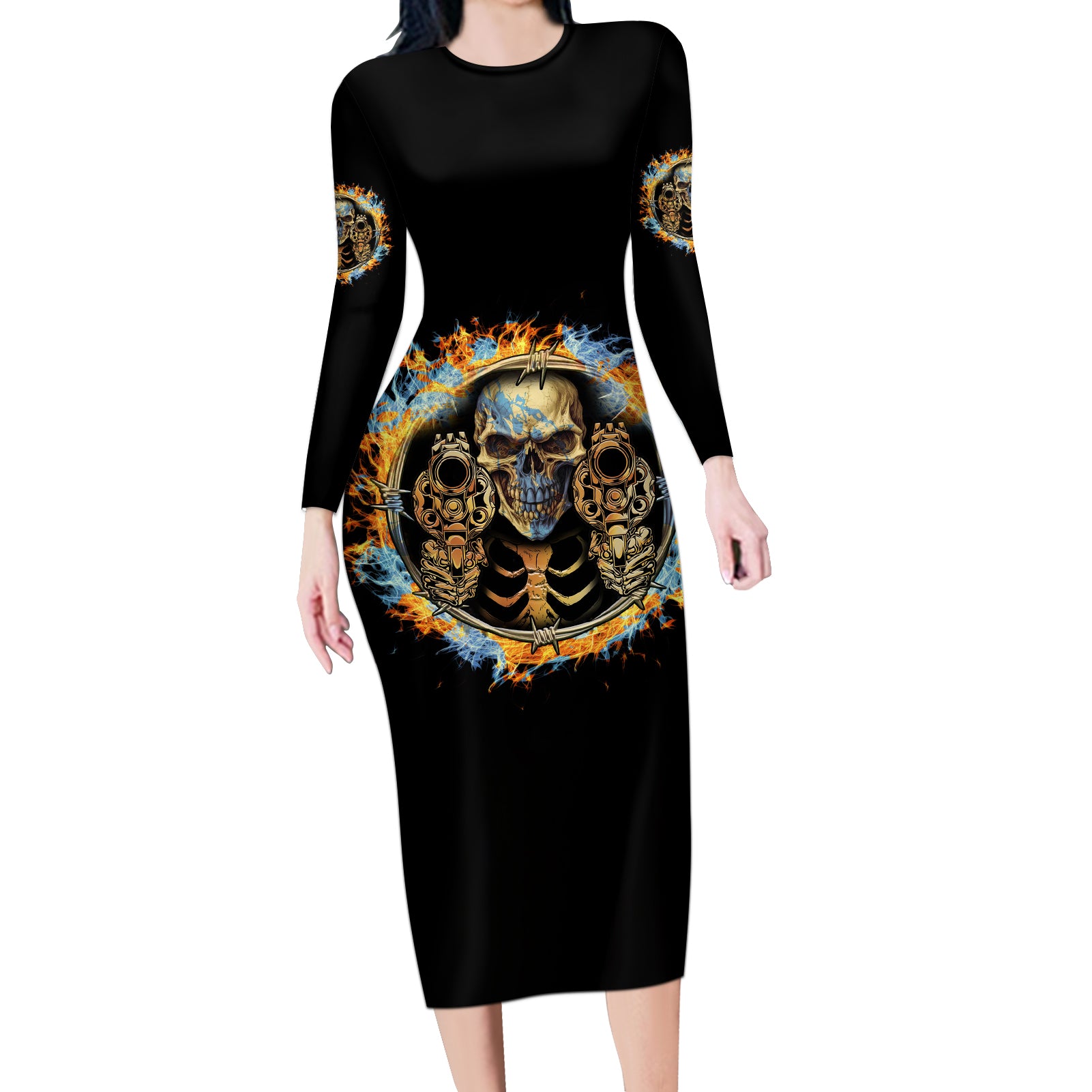 now-i-lay-me-down-to-sleep-long-sleeve-bodycon-dress