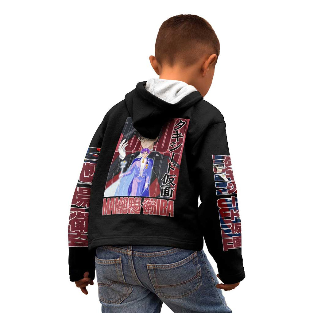Tuxedo Mask Sailor Moon Kid Hoodie Anime Style