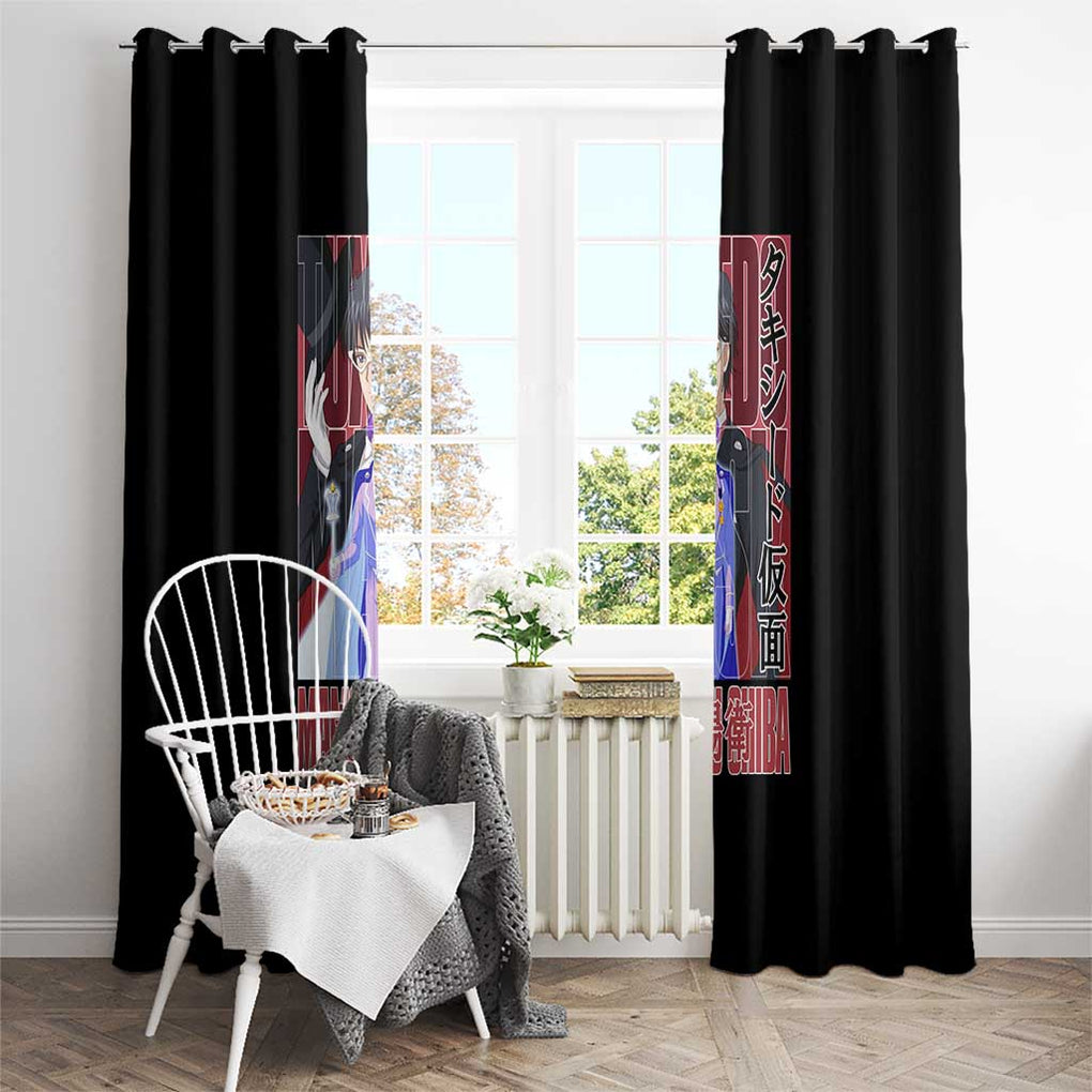 Tuxedo Mask Sailor Moon Window Curtain Anime Style