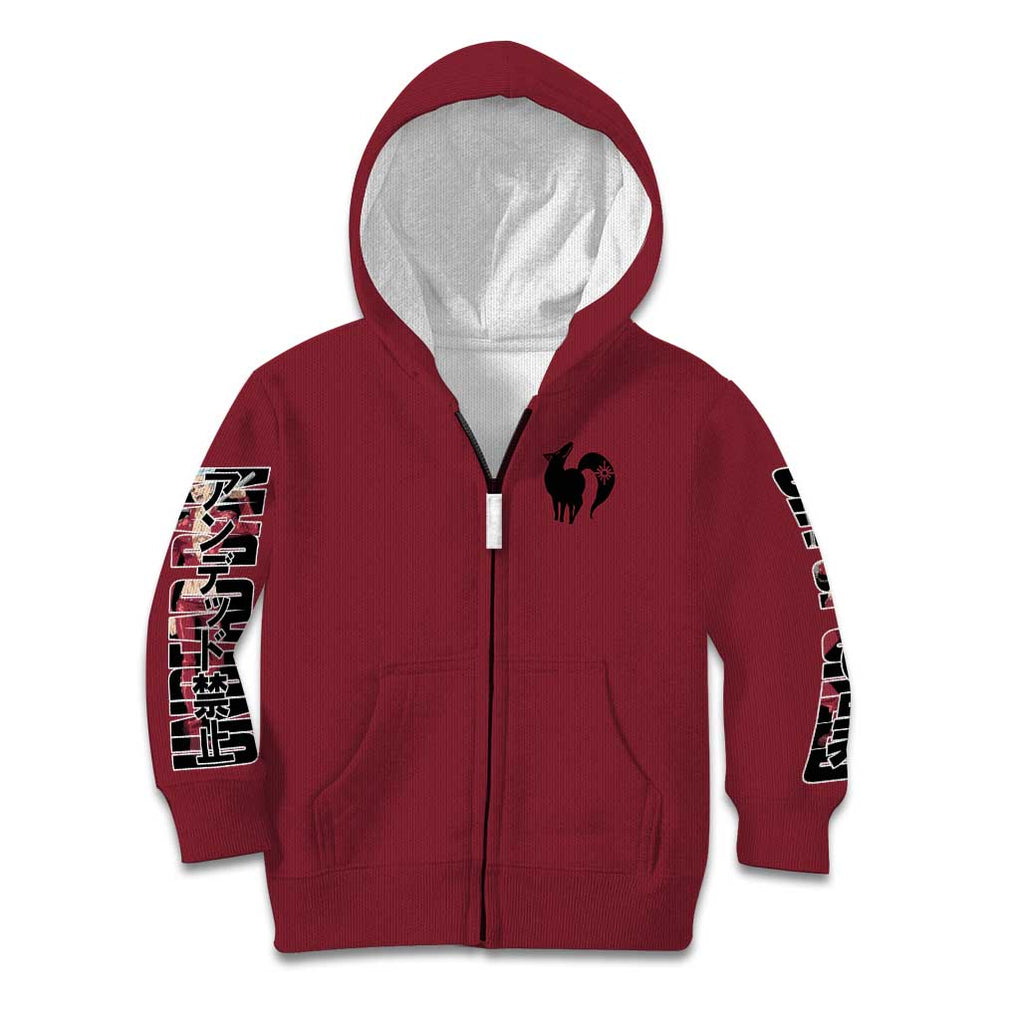 Ban Seven Deadly Sins Kid Hoodie Anime Style