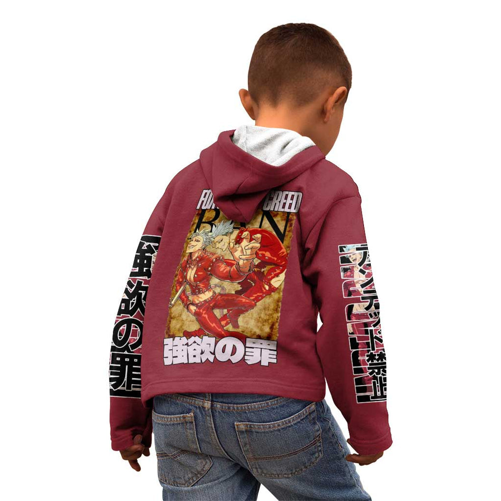 Ban Seven Deadly Sins Kid Hoodie Anime Style