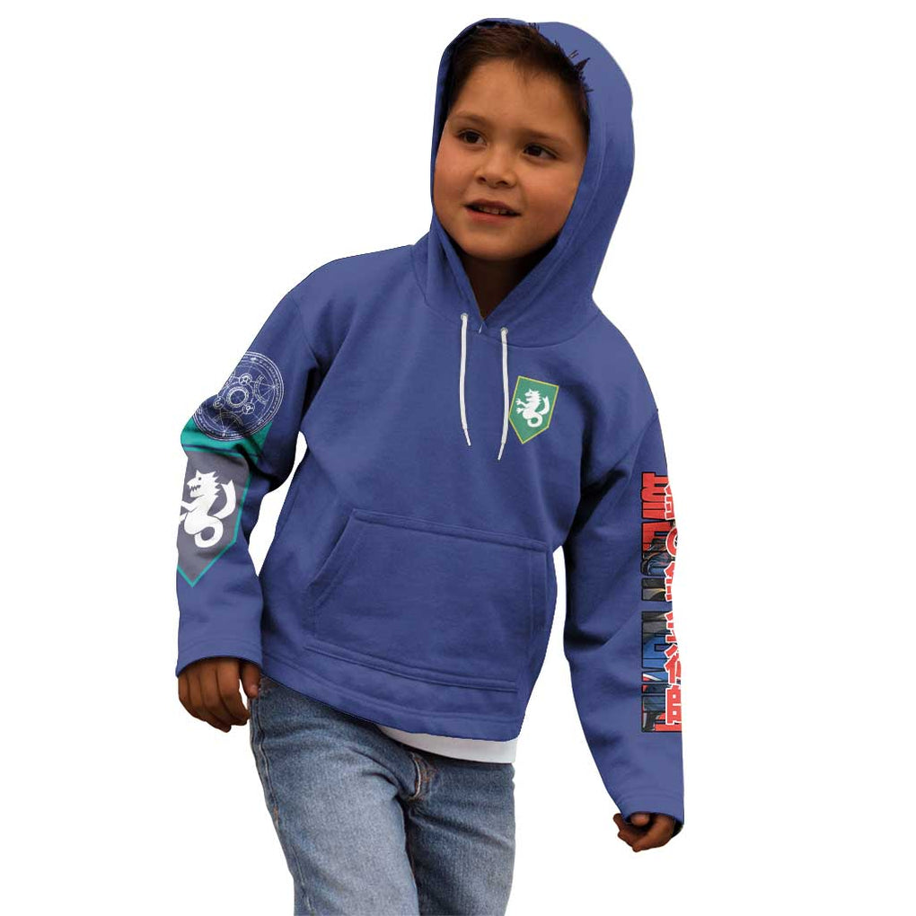 Roy Mustang Fullmetal Alchemist Kid Hoodie Anime Style