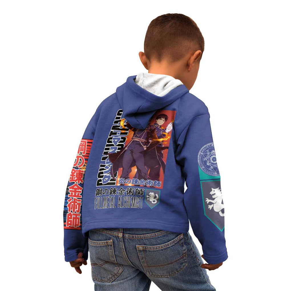 Roy Mustang Fullmetal Alchemist Kid Hoodie Anime Style