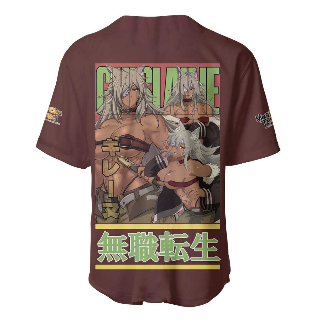 Ghislaine Dedoldia Mushoku Tensei Baseball Jersey Anime Style
