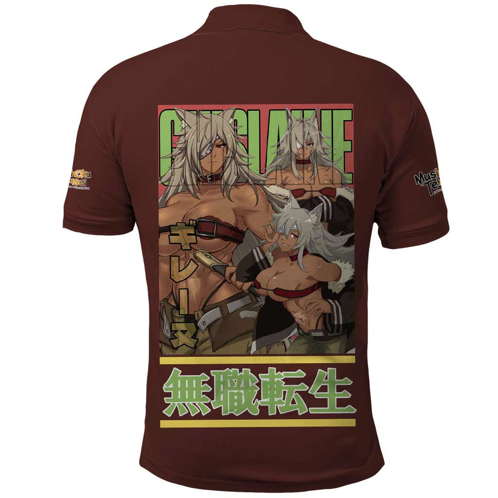 Ghislaine Dedoldia Mushoku Tensei Polo Shirt Anime Style