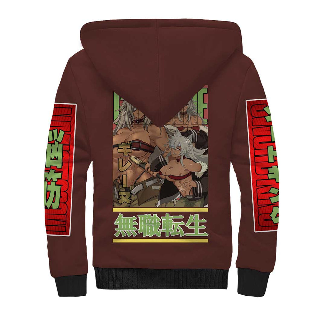 Ghislaine Dedoldia Mushoku Tensei Sherpa Hoodie Anime Style