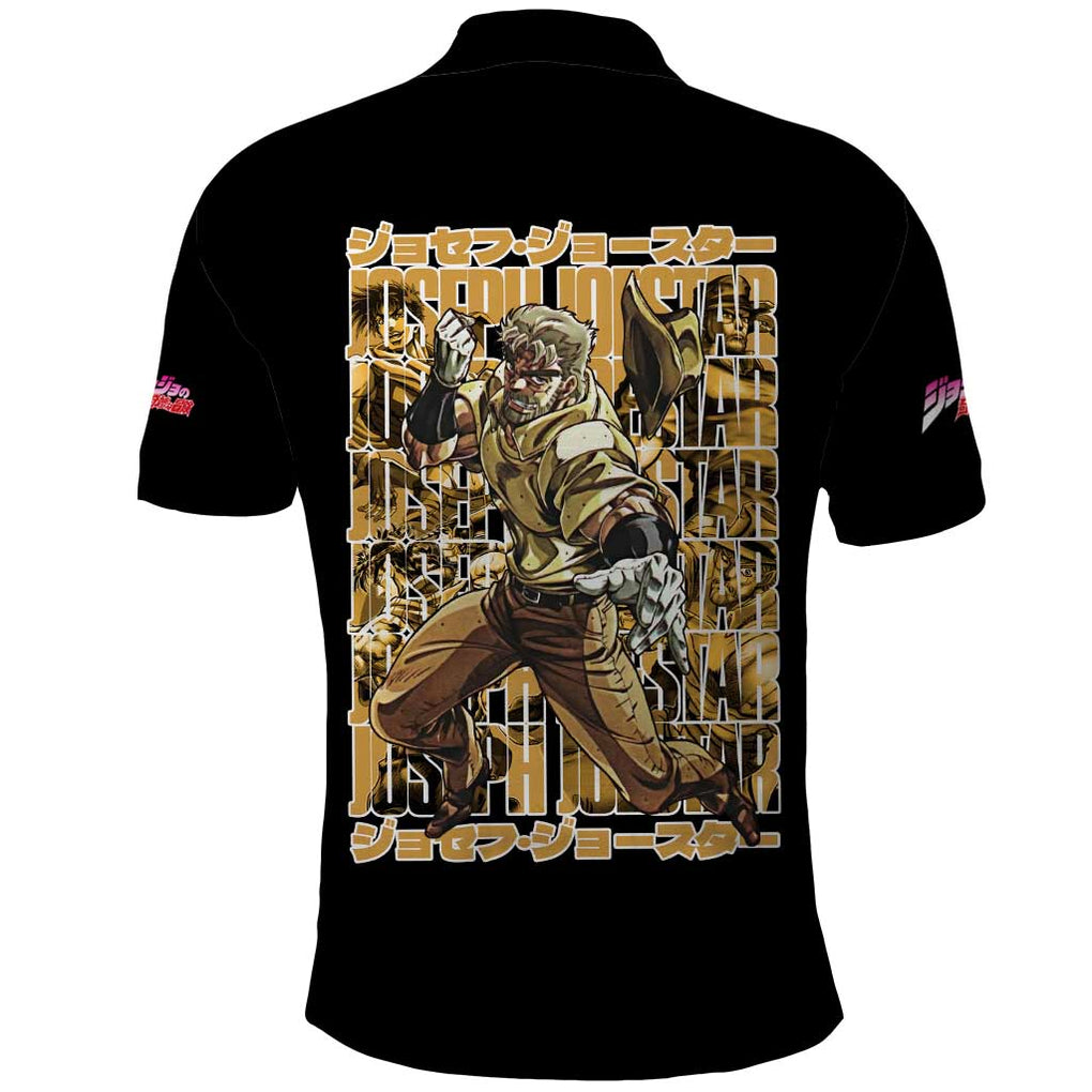 Joseph Joestar - Jojo’s Bizarre Adventure Polo Shirt Japan Anime Style