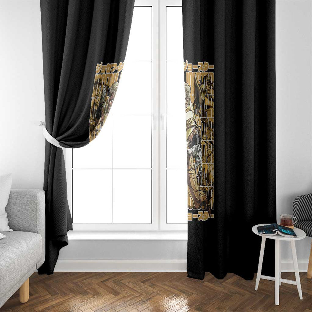Joseph Joestar - Jojo’s Bizarre Adventure Window Curtain Japan Anime Style