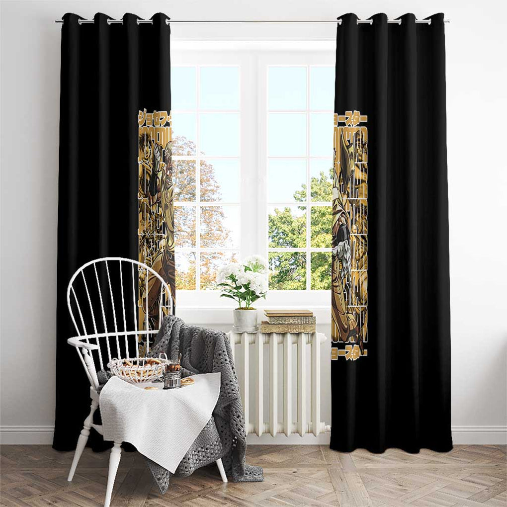 Joseph Joestar - Jojo’s Bizarre Adventure Window Curtain Japan Anime Style