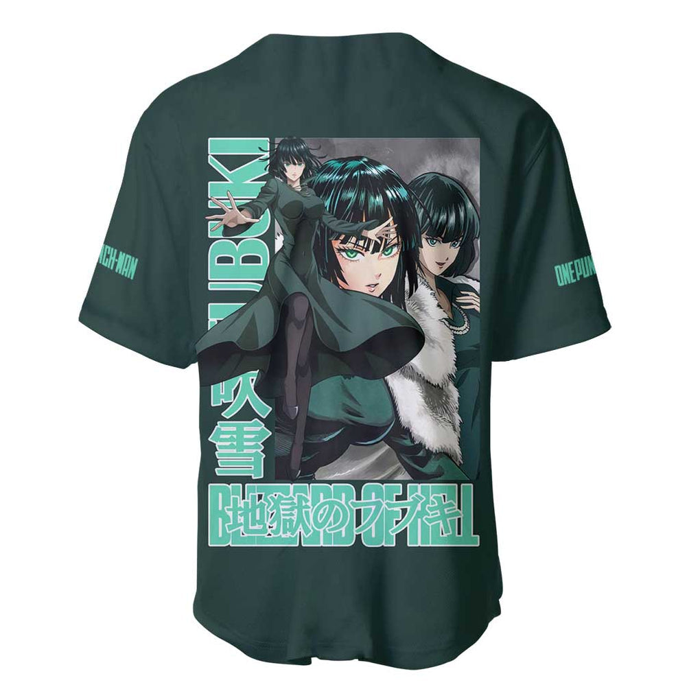 Fubuki - Hero Lv B - One Punch Man Baseball Jersey Japan Anime Style