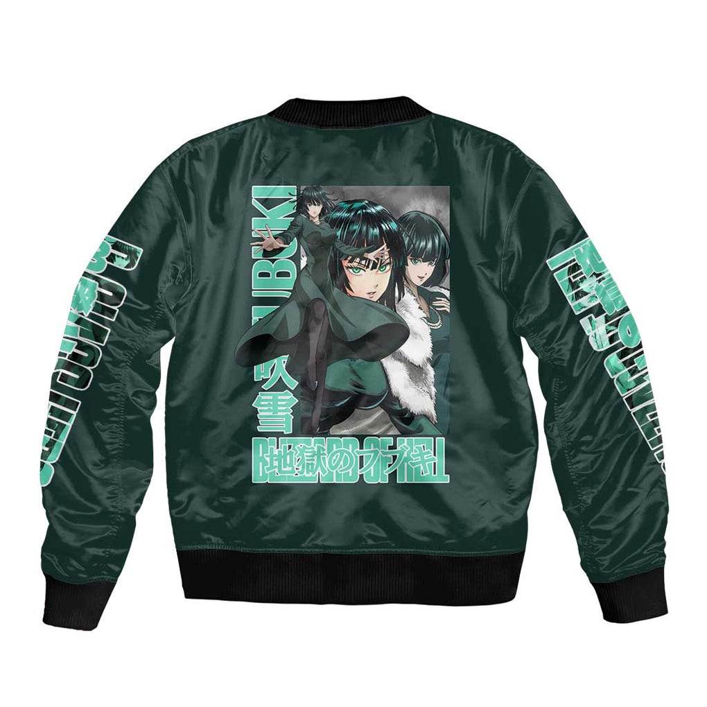 Fubuki - Hero Lv B - One Punch Man Bomber Jacket Japan Anime Style
