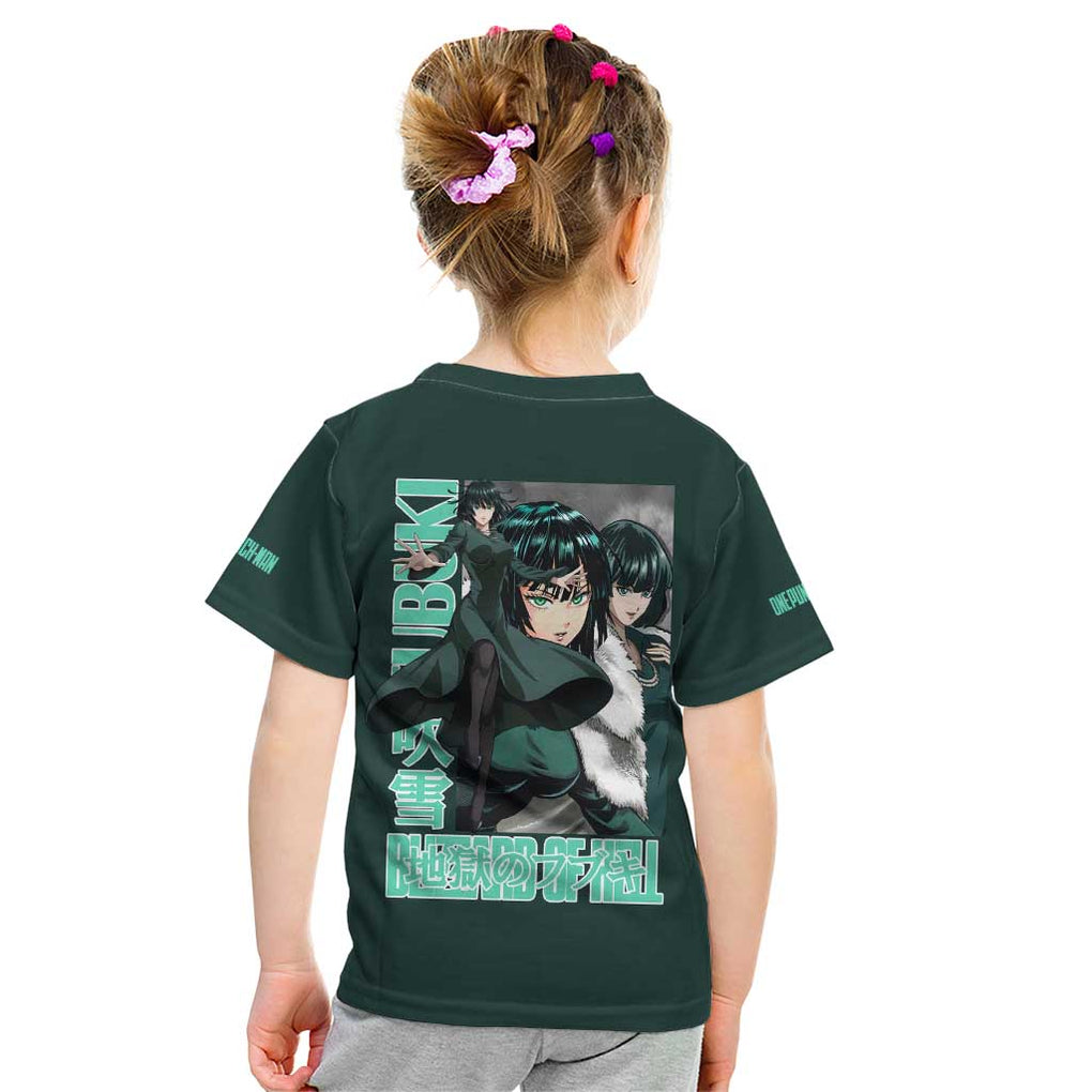 Fubuki - Hero Lv B - One Punch Man Kid T Shirt Japan Anime Style