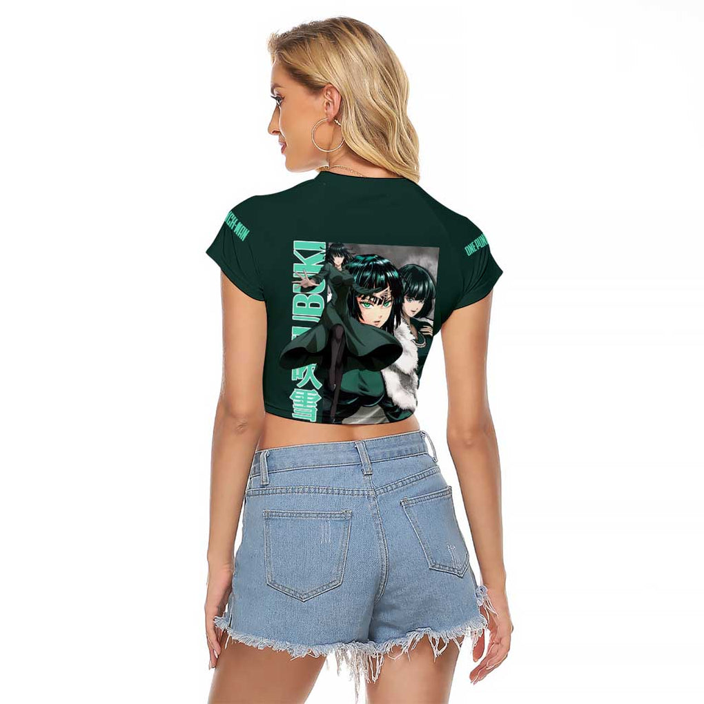 Fubuki - Hero Lv B - One Punch Man Raglan Cropped T Shirt Japan Anime Style