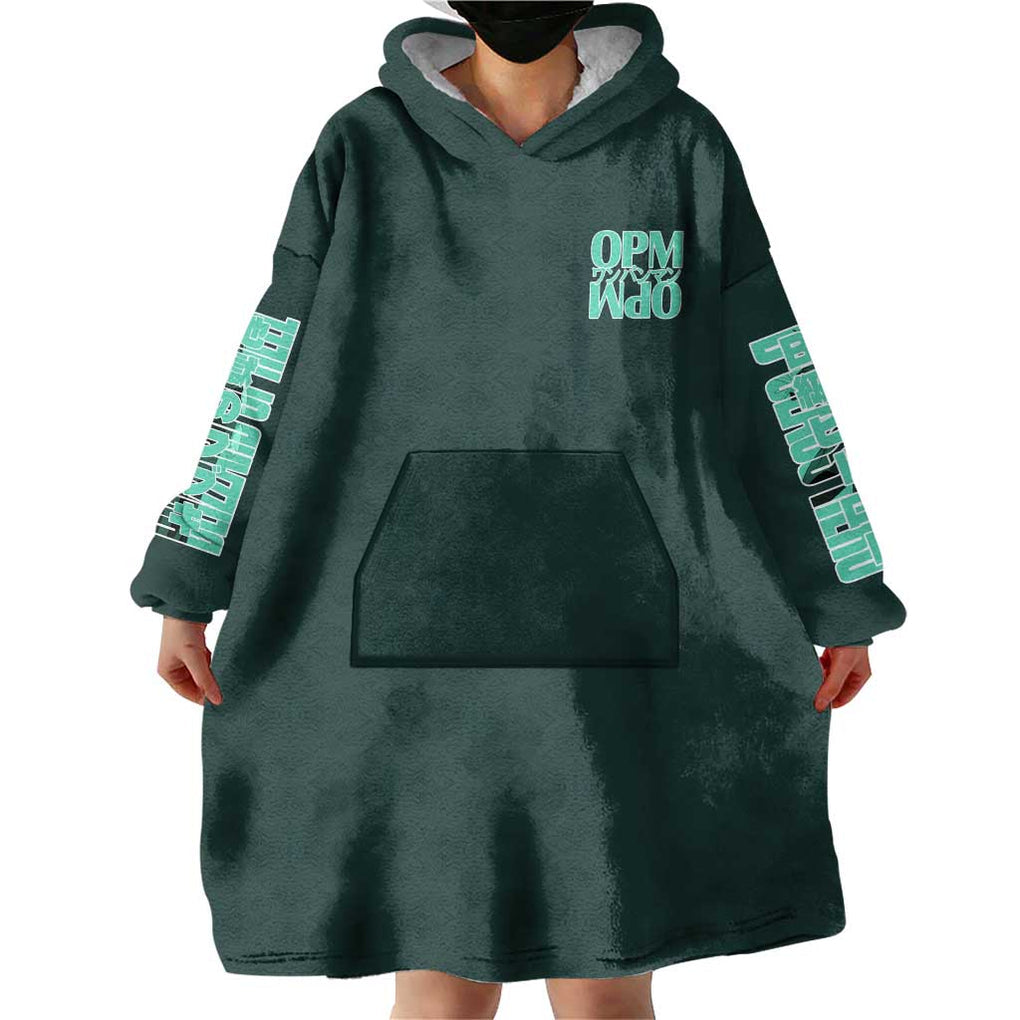 Fubuki - Hero Lv B - One Punch Man Wearable Blanket Hoodie Japan Anime Style