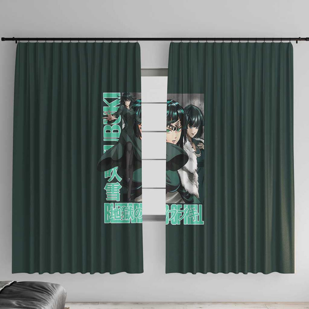 Fubuki - Hero Lv B - One Punch Man Window Curtain Japan Anime Style