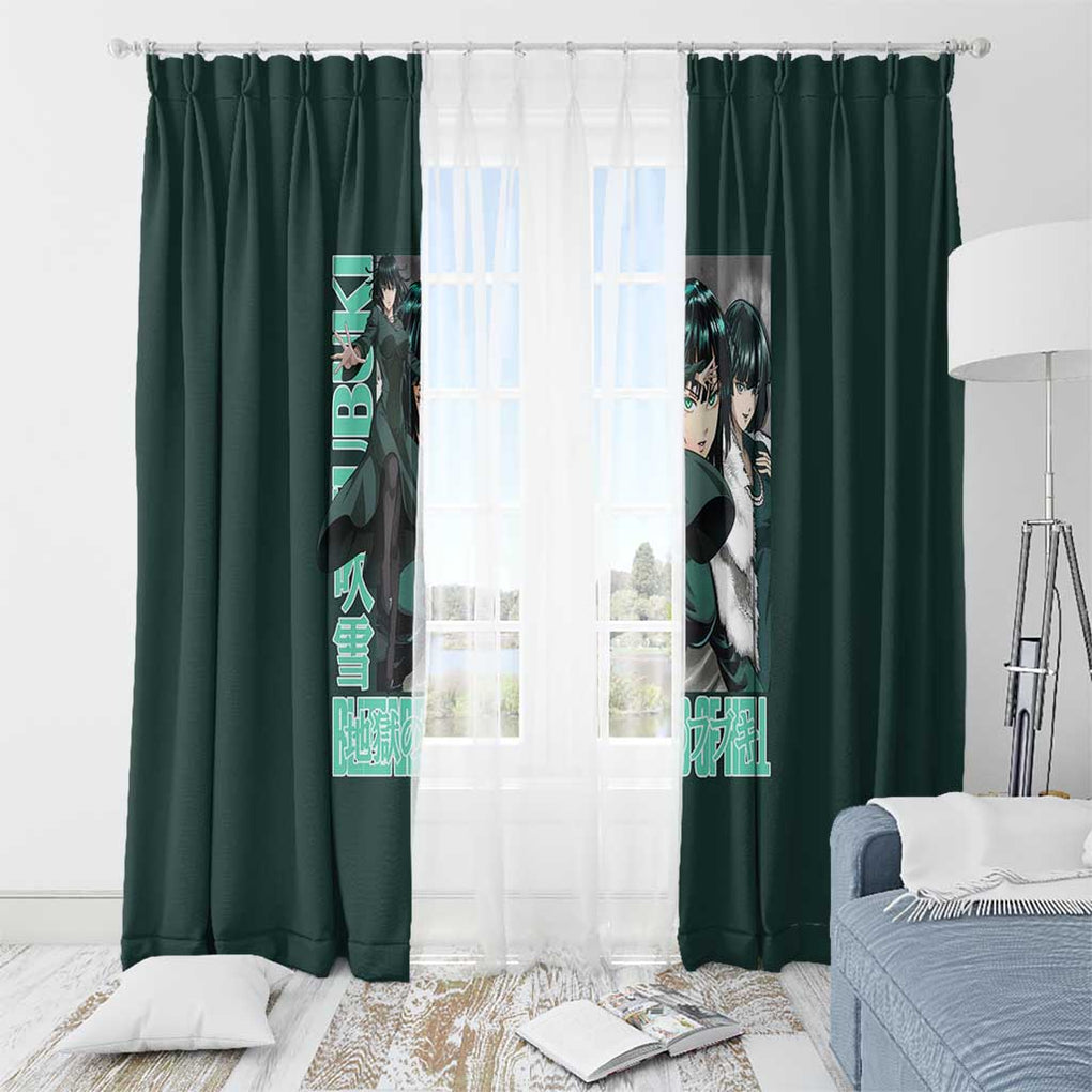 Fubuki - Hero Lv B - One Punch Man Window Curtain Japan Anime Style