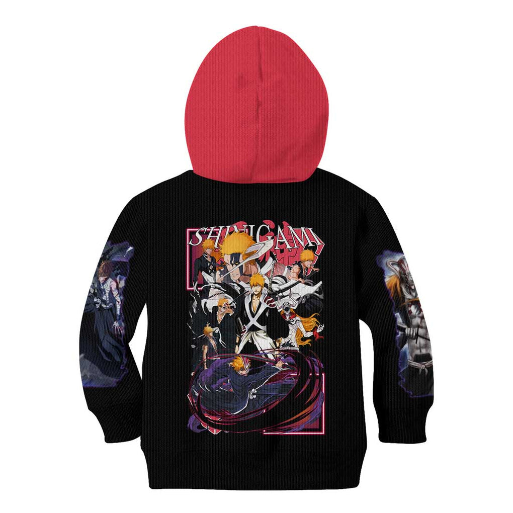 Kurosaki Ichigo V4 Bleach Kid Hoodie Japan Anime Style