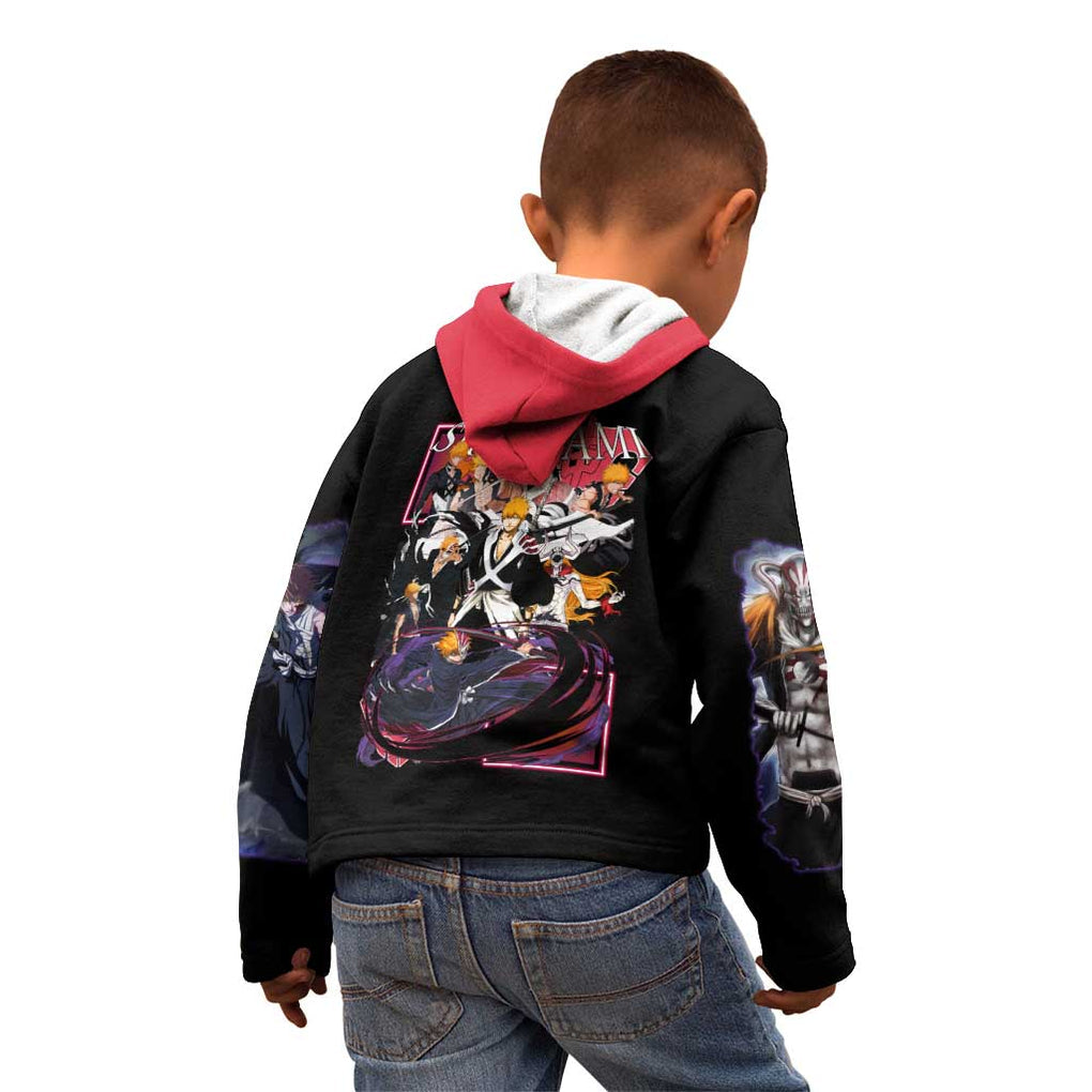 Kurosaki Ichigo V4 Bleach Kid Hoodie Japan Anime Style
