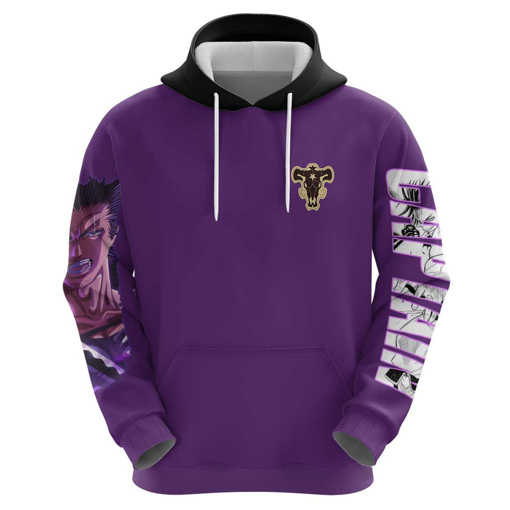 Yami Sukehiro V4 Black Clover Hoodie Japan Anime Style