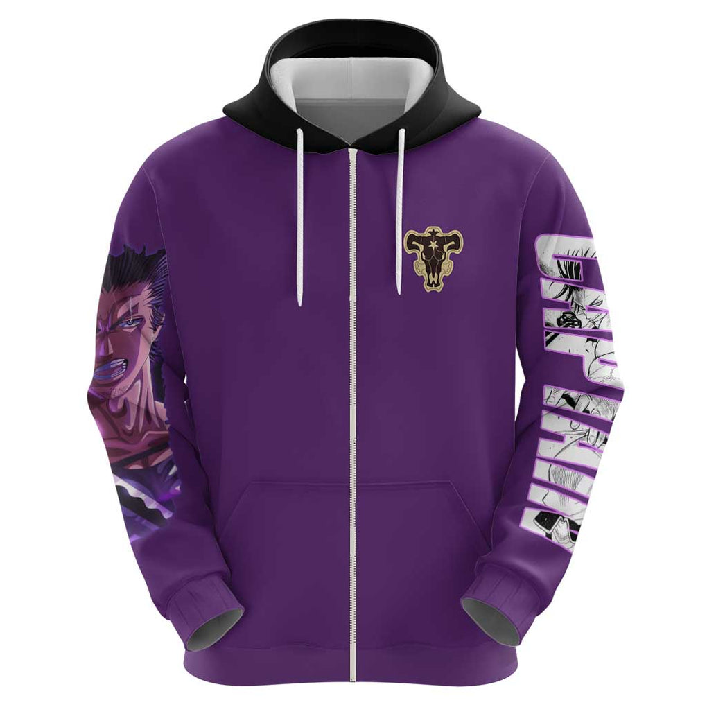 Yami Sukehiro V4 Black Clover Hoodie Japan Anime Style