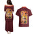 Portgas D. Ace V3 One Piece Couples Matching Puletasi and Hawaiian Shirt Japan Anime Style