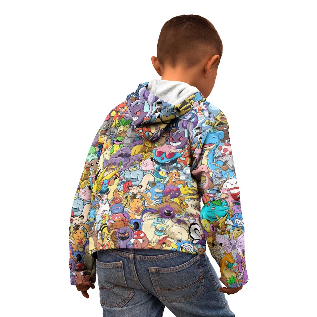 Pocket Monsters Poke Kid Hoodie Japan Anime Style - The Mazicc
