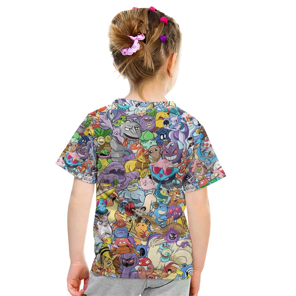 Pocket Monsters Poke Kid T Shirt Japan Anime Style - The Mazicc