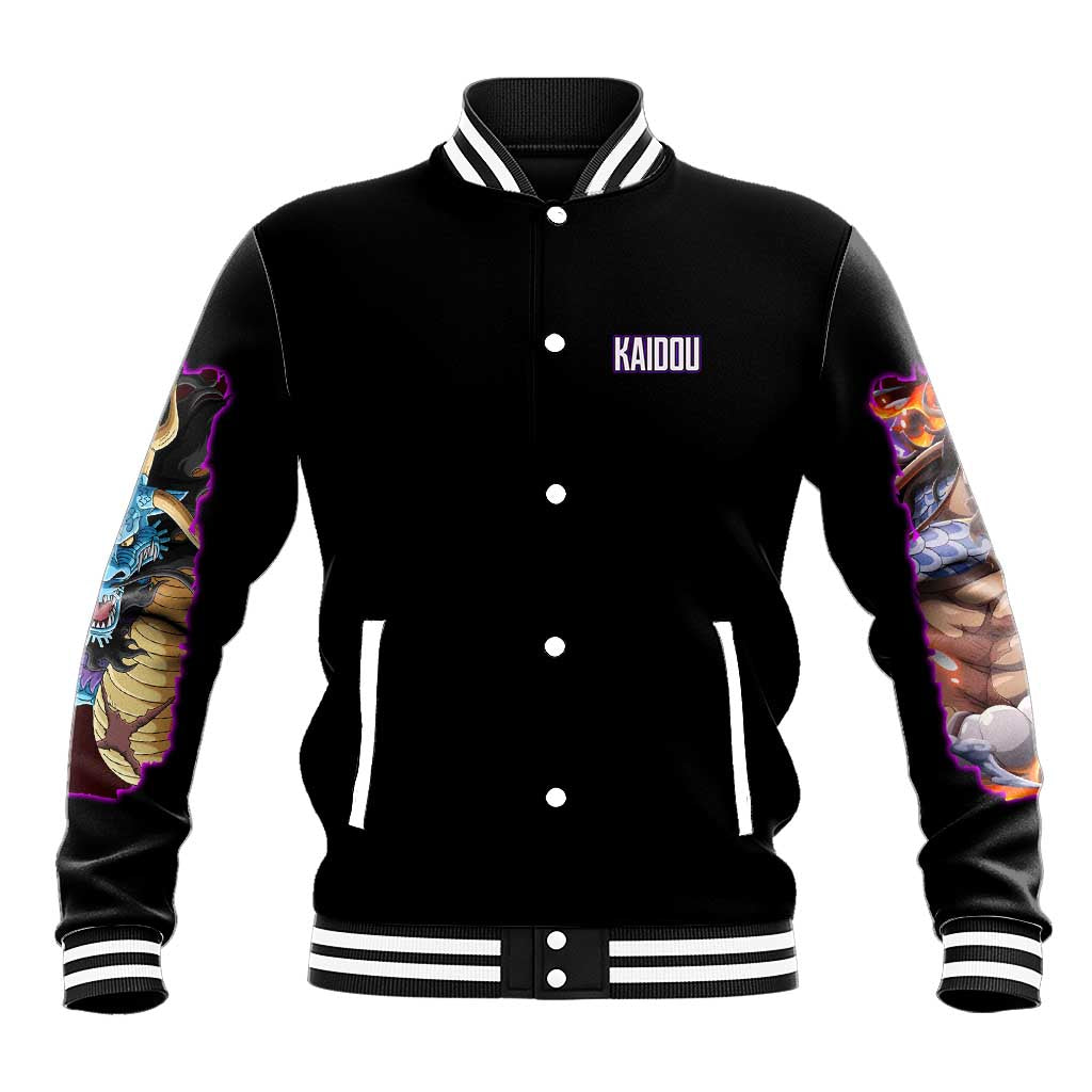 Kaido V3 One Piece Baseball Jacket Japan Anime Style - The Mazicc