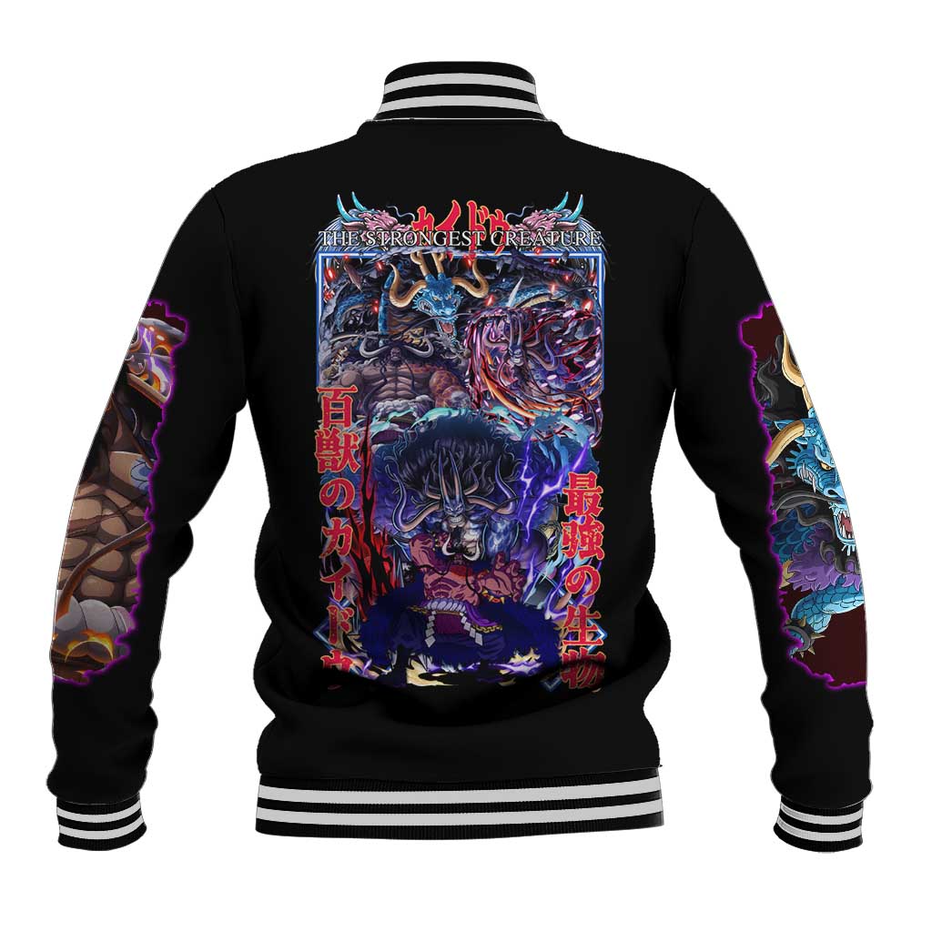 Kaido V3 One Piece Baseball Jacket Japan Anime Style - The Mazicc