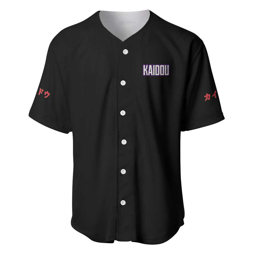 Kaido V3 One Piece Baseball Jersey Japan Anime Style - The Mazicc