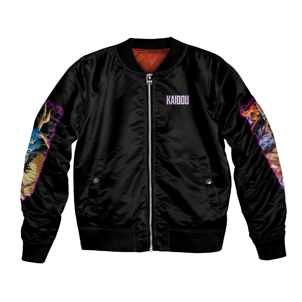 Kaido V3 One Piece Bomber Jacket Japan Anime Style - The Mazicc