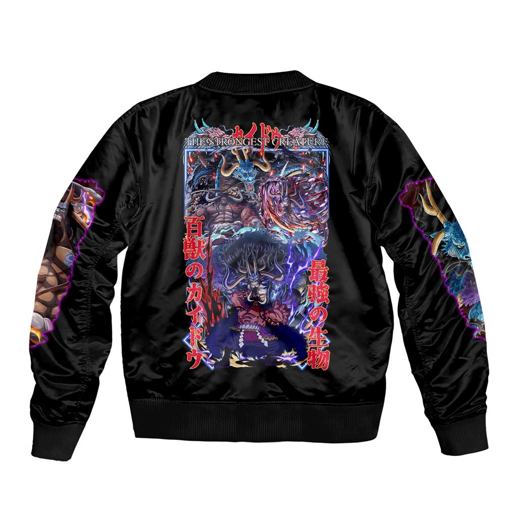 Kaido V3 One Piece Bomber Jacket Japan Anime Style - The Mazicc